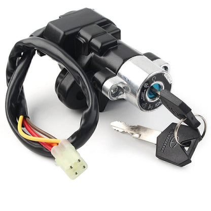 Ignition Switch Lock & Fuel Gas Cap Set for Suzuki GSXR1000 SV1000 SV650