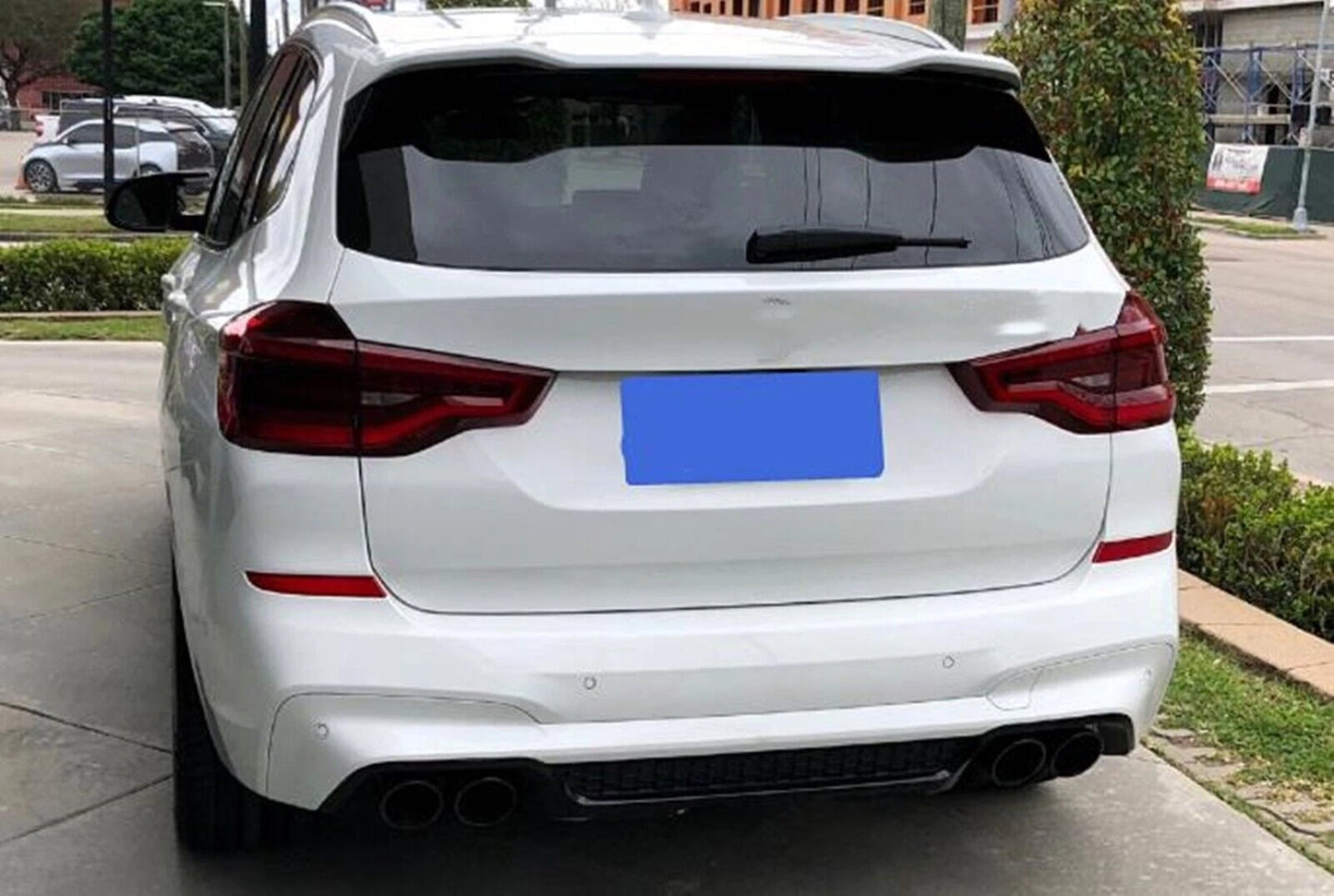 Rear Bumper Exhaust Tips for BMW X3M X4M (2018-2020)