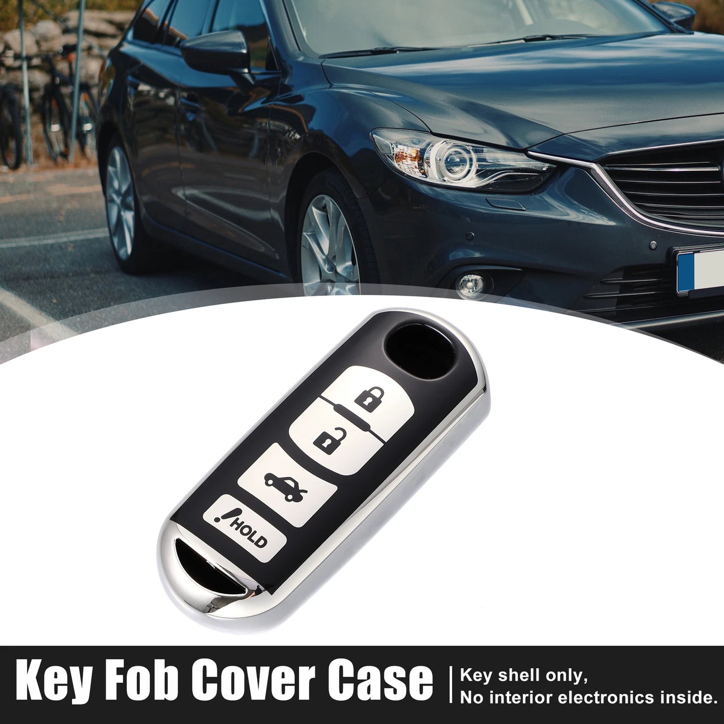 TPU Key Fob Cover Case for Mazda 3 (2014-2022)