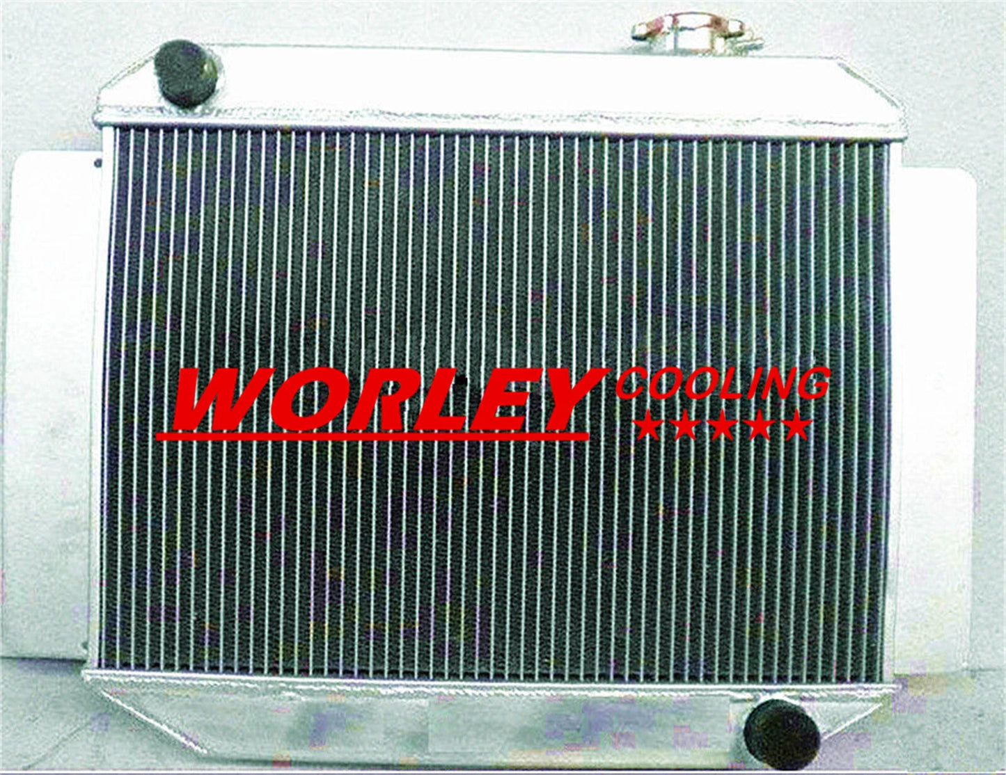 3 Row Aluminum Radiator for Holden HQ HJ HX HZ 6 Cylinder (1971-1980)