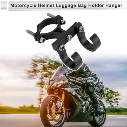 Arc Aluminum Alloy Motorcycle Hanging Hook Hexagon Wrench Screw Washer Black