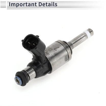 Fuel Injector 1 Pc for LEXUS GS350 (2016-2019) Black Silver Tone