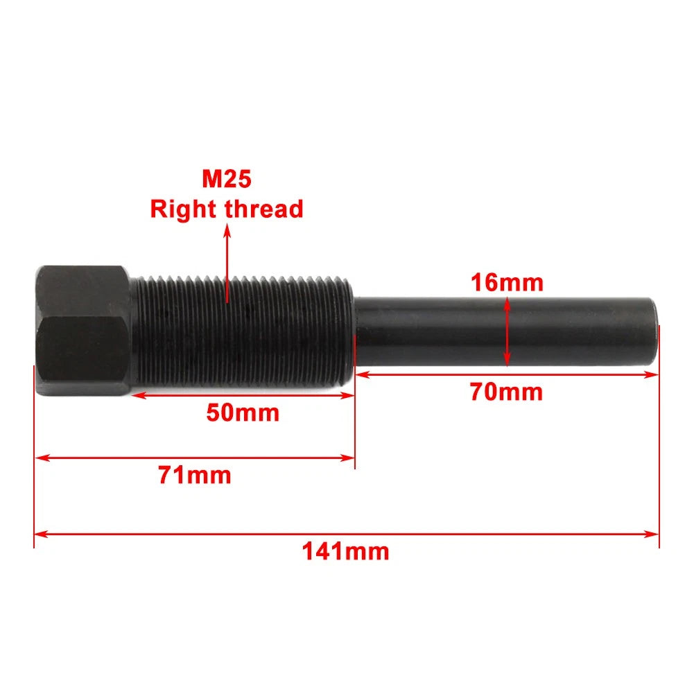 BLK Secondary Drive Clutch Puller Tool for Polaris ATV (1985-2009)