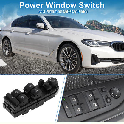 Power Window Switch for BMW 525i Base 2.5L L6 (2004-2005)