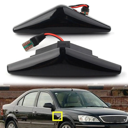 Dynamic Flow Black Side Marker LED Lights for Ford Focus MK1 (2000-2005)