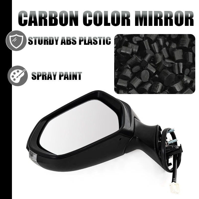 Heated Driver Left Side Mirror for Toyota Corolla 2020-2022 with Signal Light