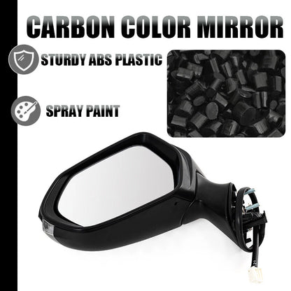 Heated Driver Left Side Mirror for Toyota Corolla 2020-2022 with Signal Light