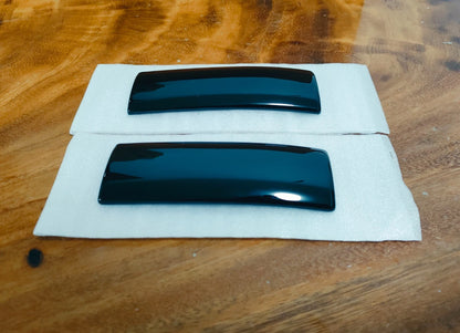 Inner Door Handle Cover Trim for 2021-2023 Toyota Sienna ABS Black 2 x (2021-2023)