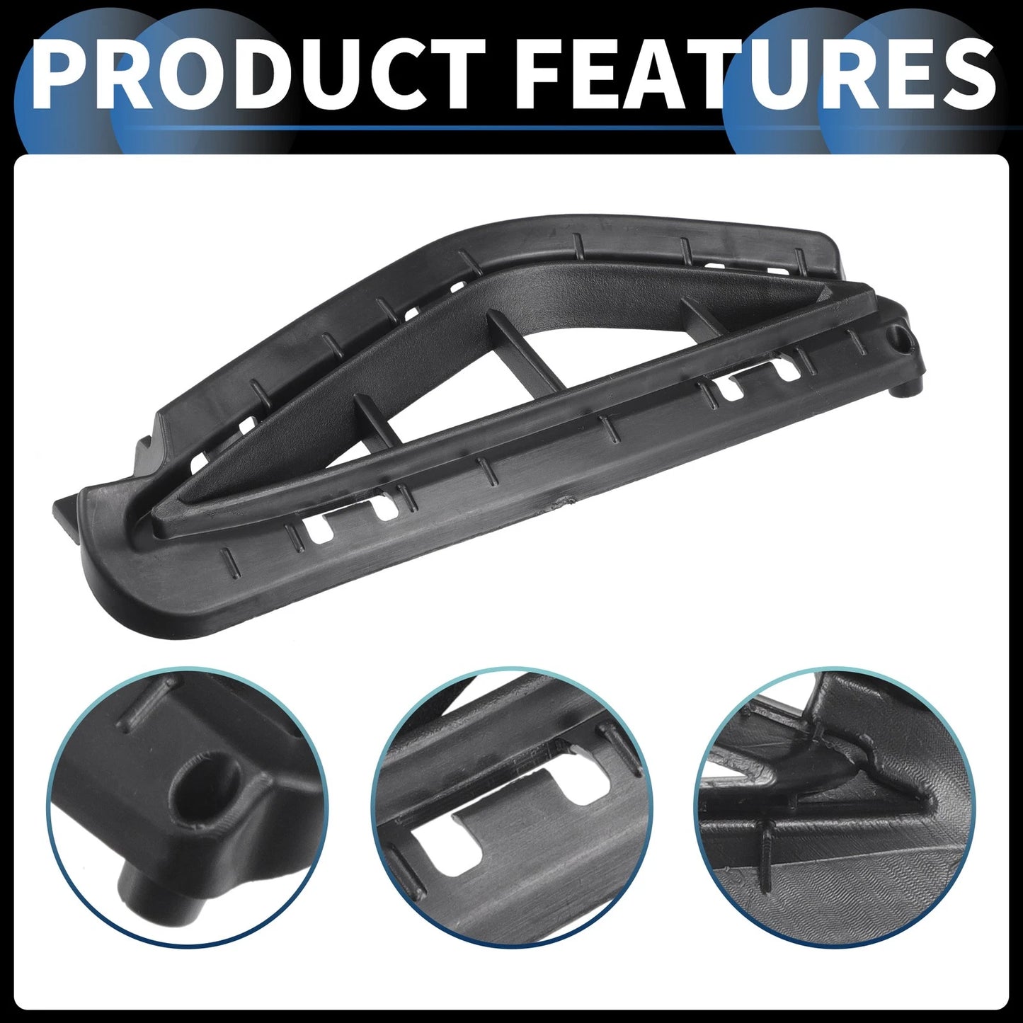 Left Front Bumper Retainer Bracket for Hyundai Santa Fe (2021-2023)