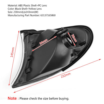 Right Corner Amber Parking Light for BMW 3 Series E46 325i (2002-2005)