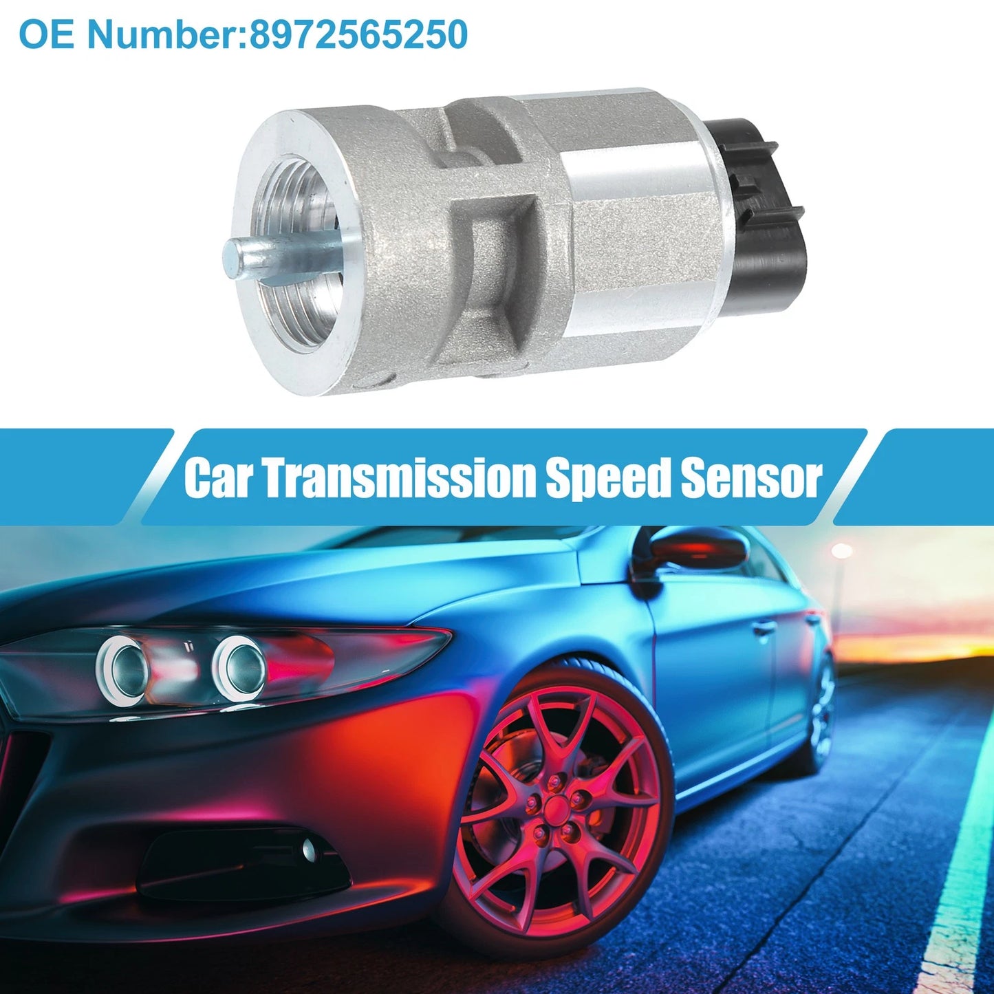 Transmission Speed Sensor for ISUZU NPR 1998-2010 - Plastic Black