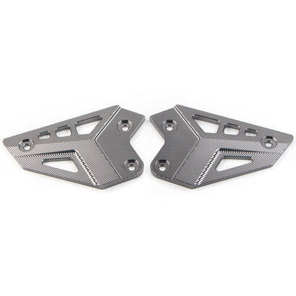 Rear Footrest Heel Plates Guard Protector for KAWASAKI Z900 (2017-2023)