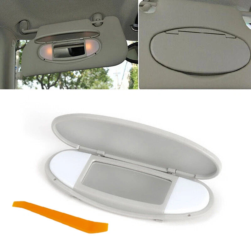 Sun Visor Vanity Mirror Cover for BMW MINI Cooper R55 R56 R58 R60 (2007-2014)