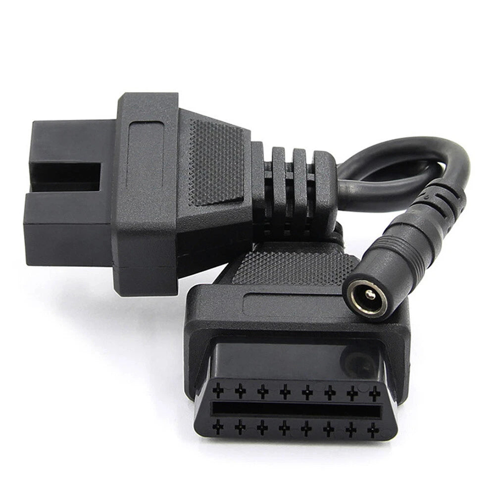 12 Pin OBD1 to 16 Pin OBD2 Diagnostic Adapter Cable for Mitsubishi Hyundai