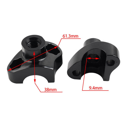 1" CNC Handlebar Risers for Harley Dyna Heritage Softail Sportster
