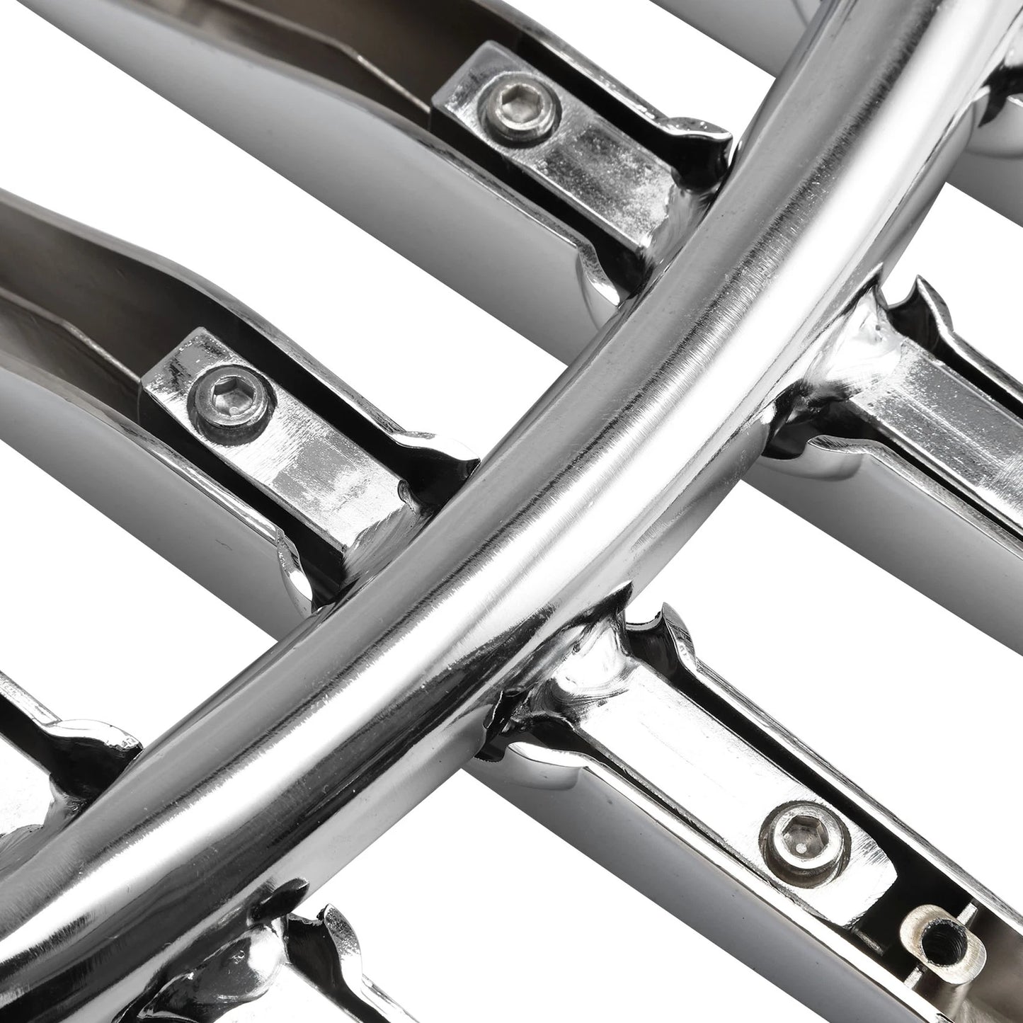 Chrome Detachable Stealth Luggage Rack for Harley Electra Glide (2009-2024)