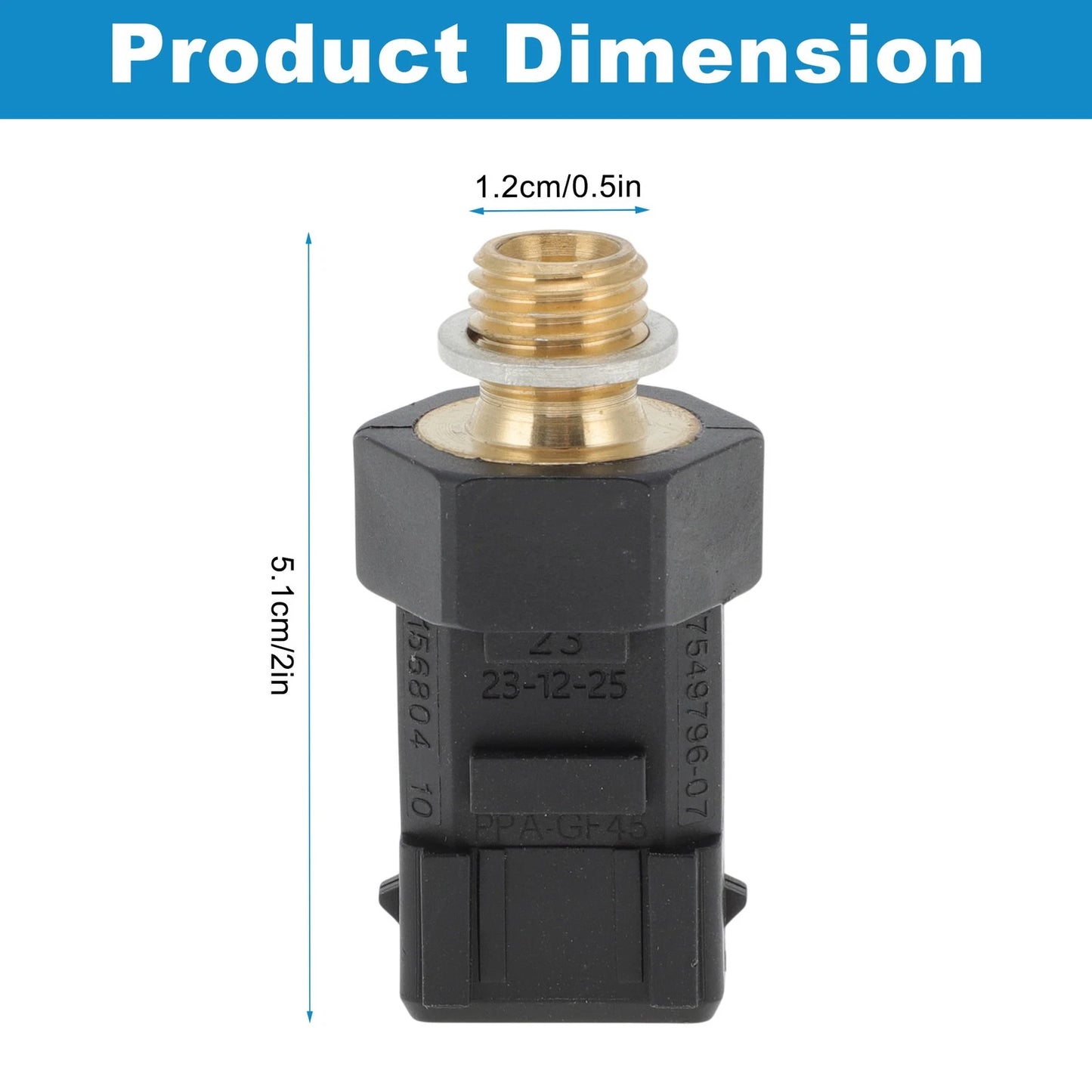 Oil Pressure Sensor for BMW E60 E61 E63 E64 E81 E83 E87 E88 E90 E91 E92 (2001-2013)