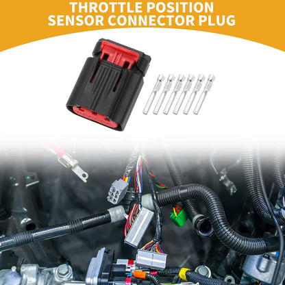 6 Pin Throttle Position Sensor Connector for Ford