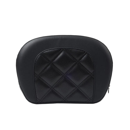 Black Stitching Sissy Bar Backrest Pad for Harley Street Glide (2014-2023)