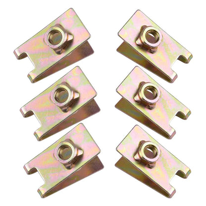 100pcs Mixed Fastener Clips for Car Door Panel & Fender