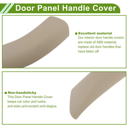 Beige Door Panel Handle Pull Trim Cover for BMW X1 F48 F49 (2015-2020)