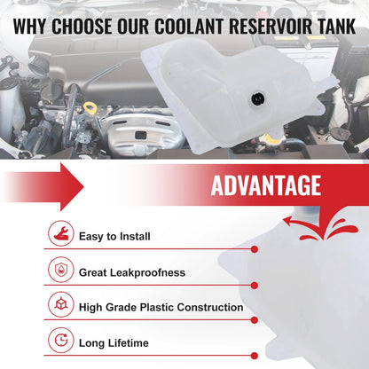 Coolant Expansion Tank with Sensor for Audi 8D2 8D5 1.8 2.4 2.6 2.8 Quattro