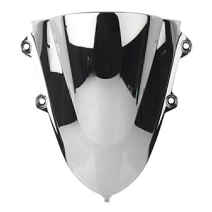 Silver ABS Motorcycle Windshield for Yamaha YZF R15 (2017-2019)