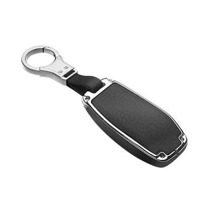 Leather Car Key Case Cover for Mercedes Benz W202 E300 W210 (2017)