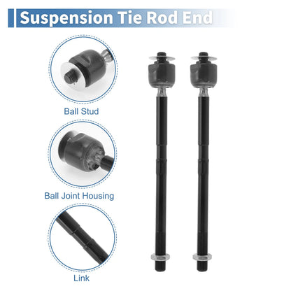 Front Inner Tie Rod End Links for Volvo S40 (2004-2011)