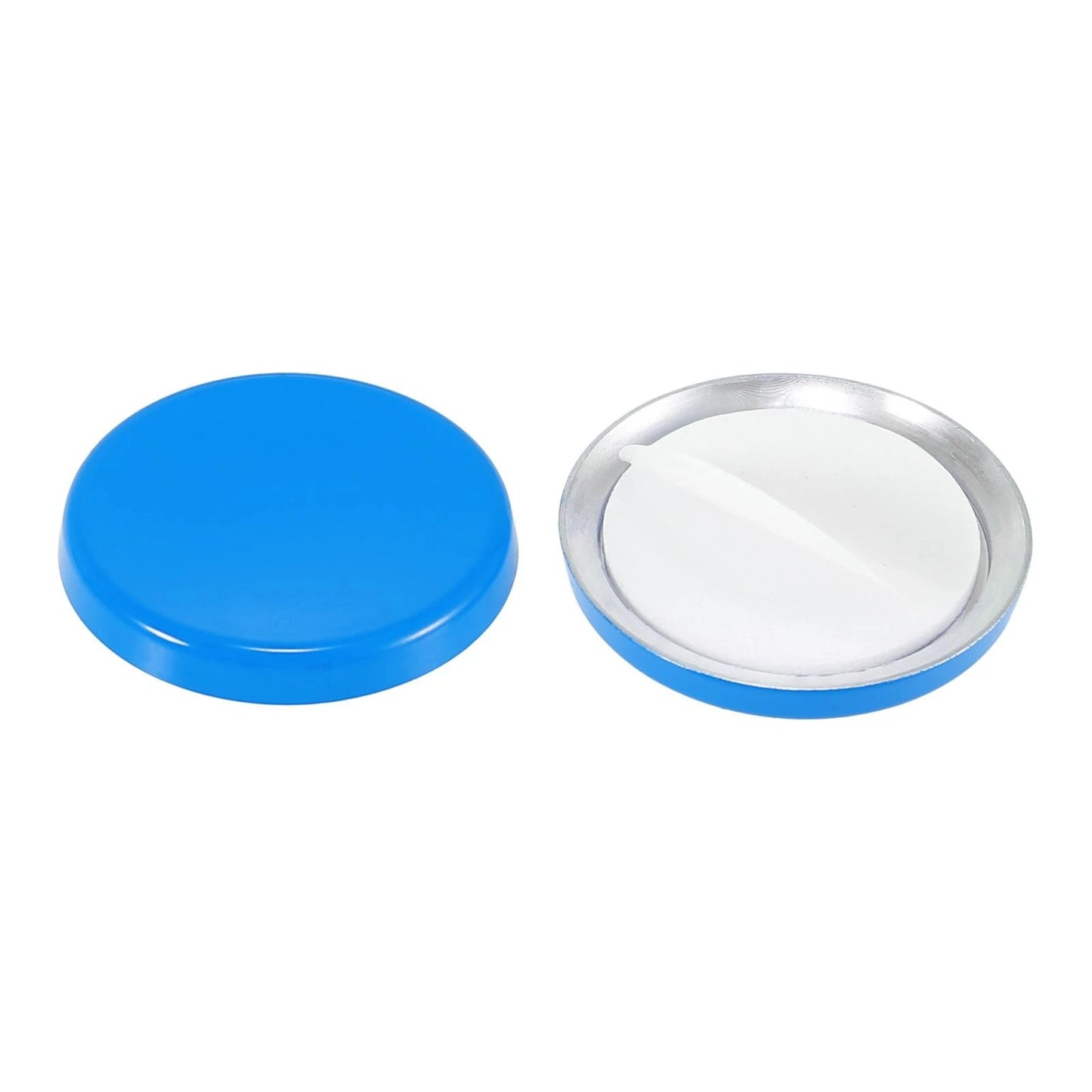 3 x Door Handle Trim & Button Covers for Jeep Wrangler 2007-2018 Blue