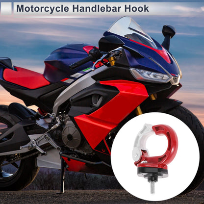 1x Round Shape Aluminum Alloy Motorcycle Hanging Hook for Motorcycles