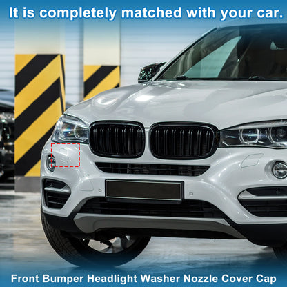 Front Right Washer Nozzle Cover for BMW X6 (2015-2019) Blue