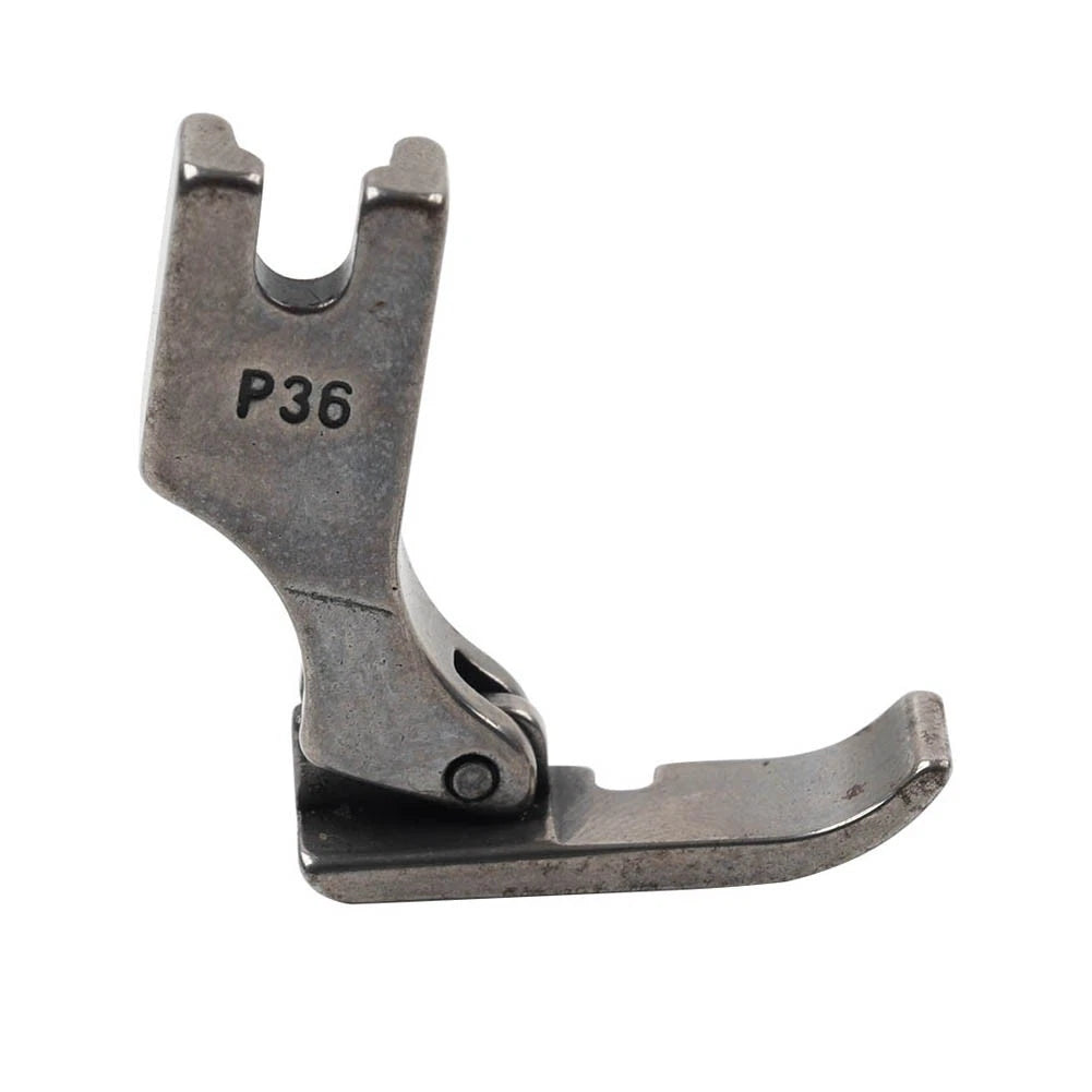 Hinged Right Zipper Cording Foot for Industrial Sewing Machines