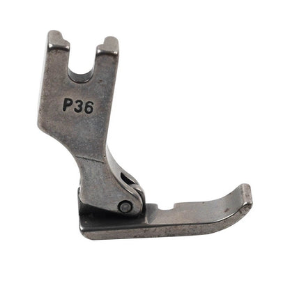 Hinged Right Zipper Cording Foot for Industrial Sewing Machines