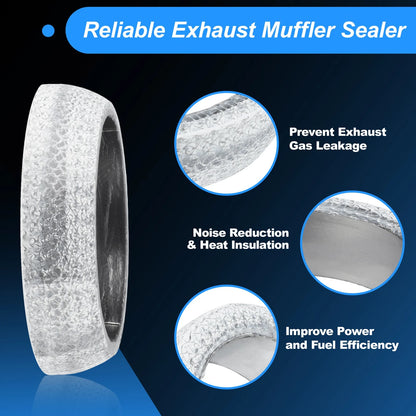 Exhaust Pipe Donut Gasket for Toyota Prius 2001-2009 (2001-2009)