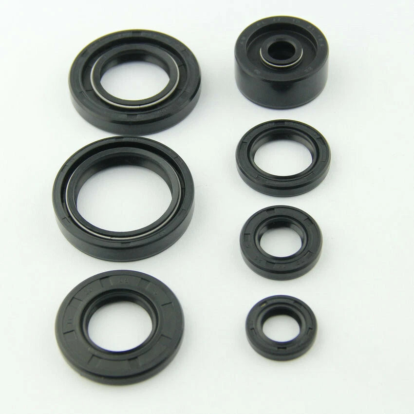Engine Oil Seal Set for Yamaha DT125E DT125RE DT125R DT125RH DT125X (1988-2007)