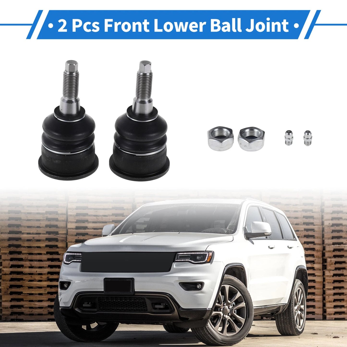 Front Lower Ball Joints for Jeep Liberty (2005-2007)