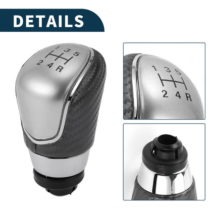 5 Speed Manual Gear Shift Knob for Ford B-Max (2012-2020) Plastic Faux Leather