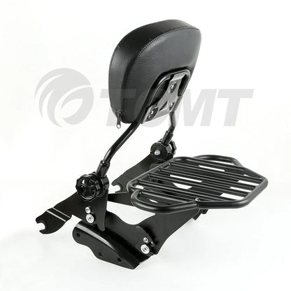 Backrest Sissy Bar Luggage Rack Docking Hardware for Harley Touring (2009-2013)