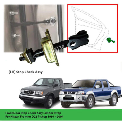 Left Front Door Stop Check Limiter Strap for Nissan D22 (1997-2004)