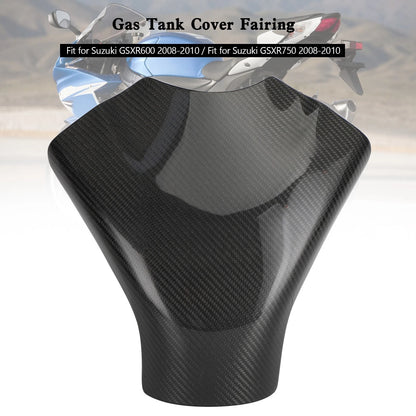 Fuel Tank Cover for Suzuki GSXR600 GSXR750 (2008-2010) Carbon Fiber