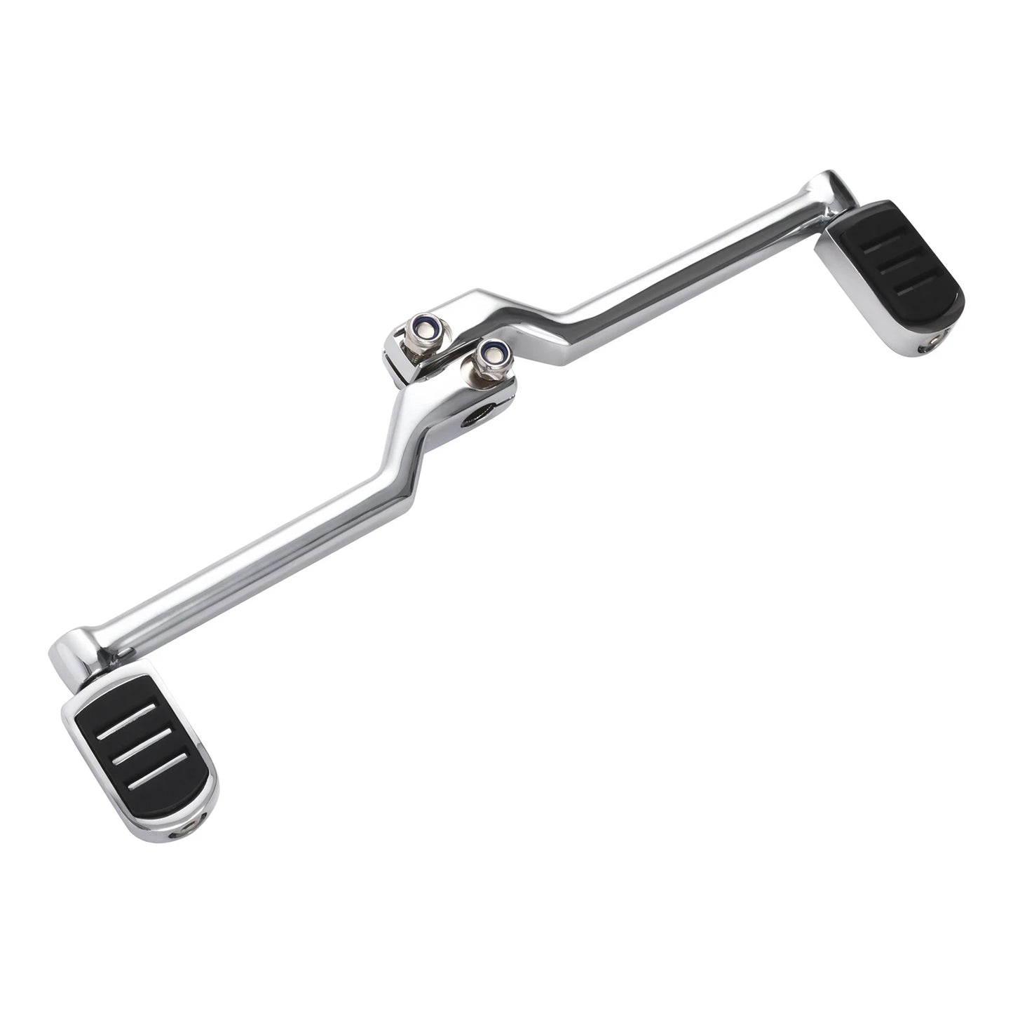 Chrome Left Heel Shift Lever & Shifter Pegs for Harley Softail (1986-2017)