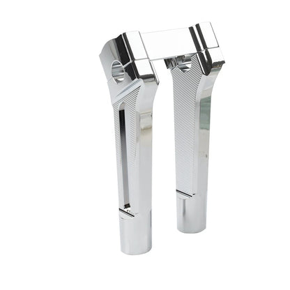 8" Chrome Pullback Handlebar Riser for Harley Dyna M8 Softail Street Bob (18-21)