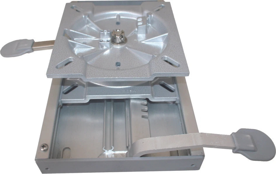 Boat Seat Slide & Swivel Heavy Duty Cast Aluminium with Locking Swivel x 2