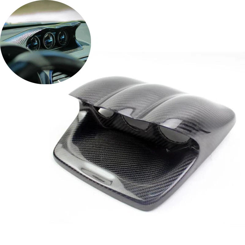 Real Carbon Fiber Triple Dash Gauge Pod 52/60mm for Subaru Impreza WRX/STI 06-07