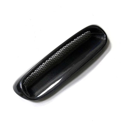 REAL Carbon Fiber Hood Scoop Vent Trim Ventilation Kit Fit for Mini Cooper S R53