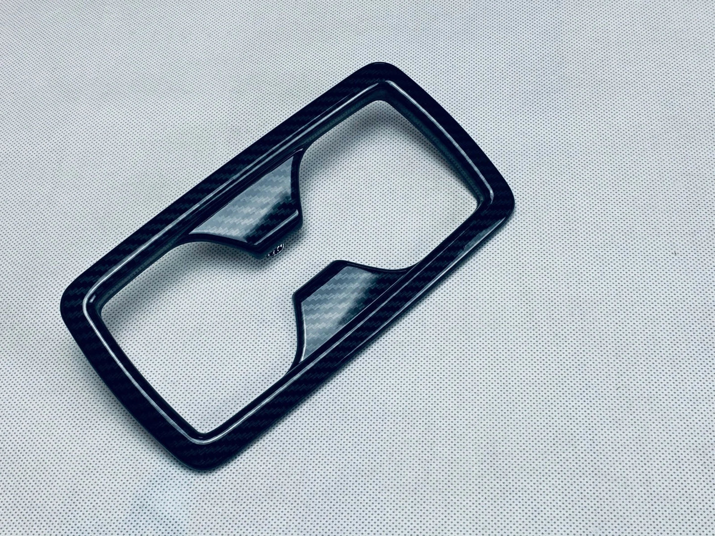 Carbon Fiber Water Cap Holder Cover Trim for 2020-2023 Toyota Highlander