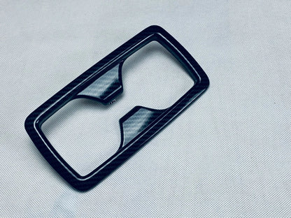 Carbon Fiber Water Cap Holder Cover Trim for 2020-2023 Toyota Highlander