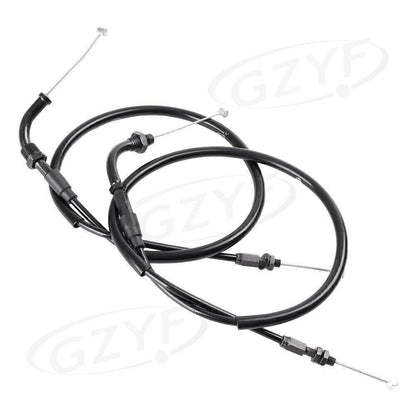 Throttle Cables for Honda CBR1000RR 2008-2011 - Black Motorcycle Accelerator Lines