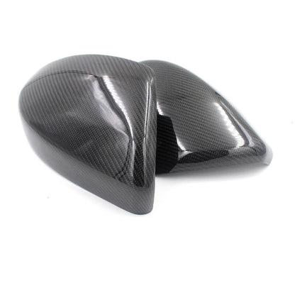 Real Carbon Fiber Addon Side Mirror Cover Caps For Land Rover Evoque 2014-2019